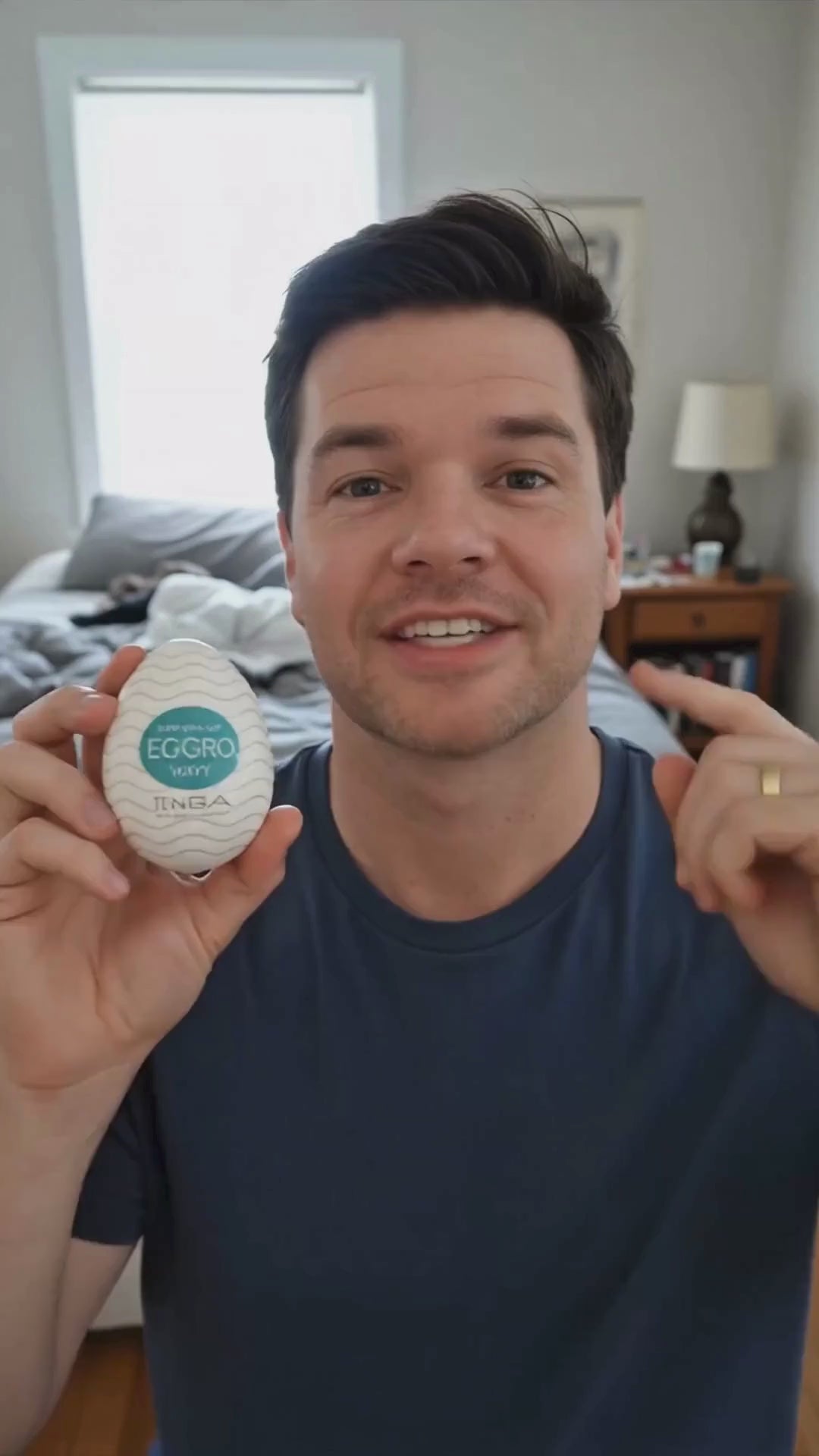 Egg Manual Masturbator for Adults -Male Wellness Tool video