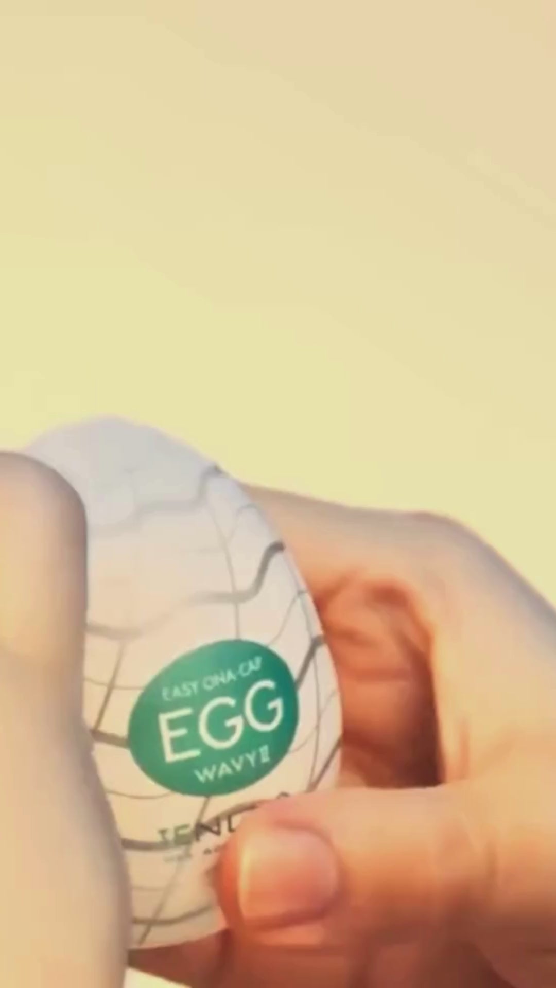 Egg Manual Masturbator for Adults -Male Wellness Tool video